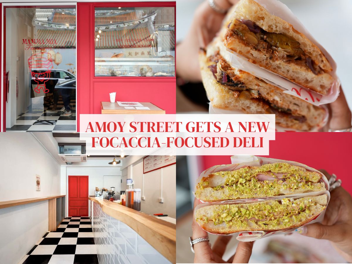 Head to Amoy’s newest and freshest Italian deli Mamma Mia Focaccia for a quick and hearty lunch fix