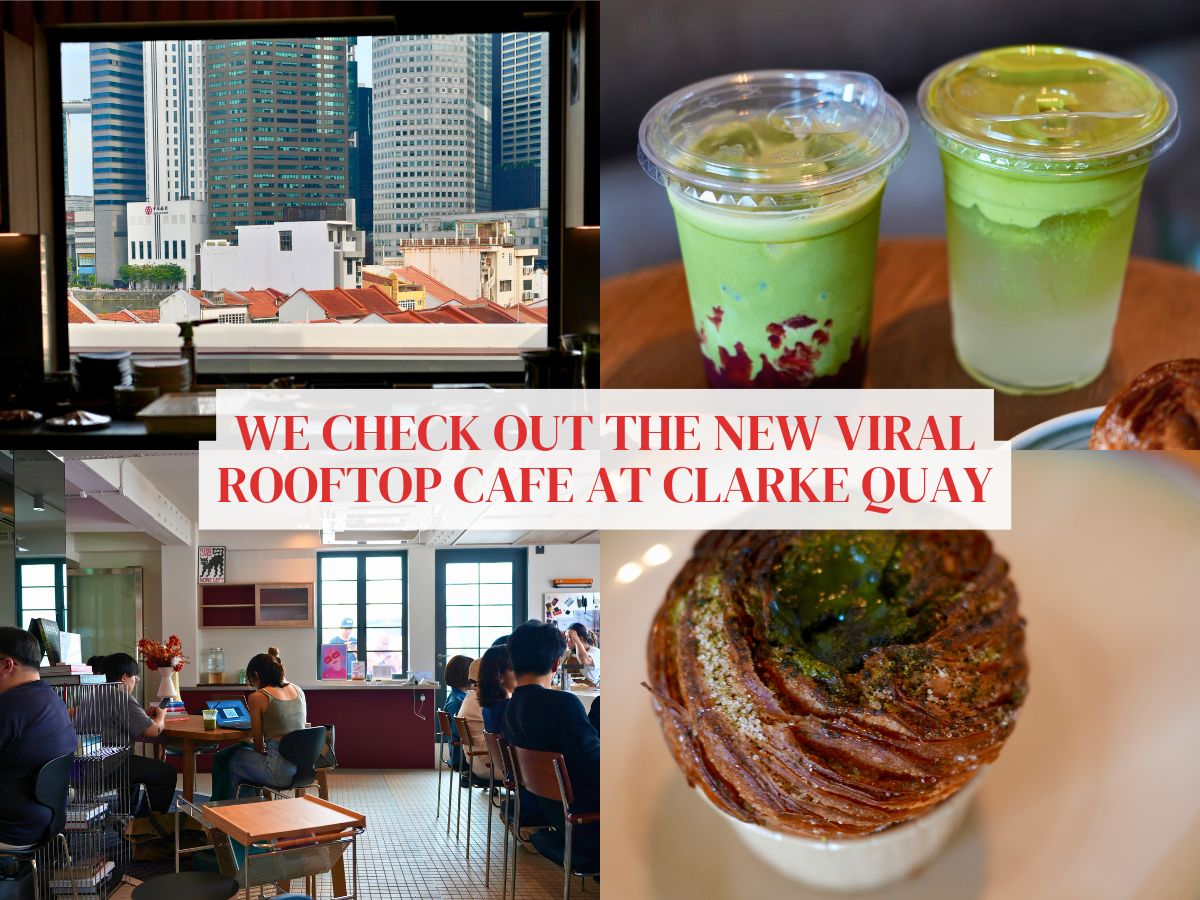 Pout Rooftop Cafe: New viral cafe at Clarke Quay with serene skyline views that’s got everyone talking