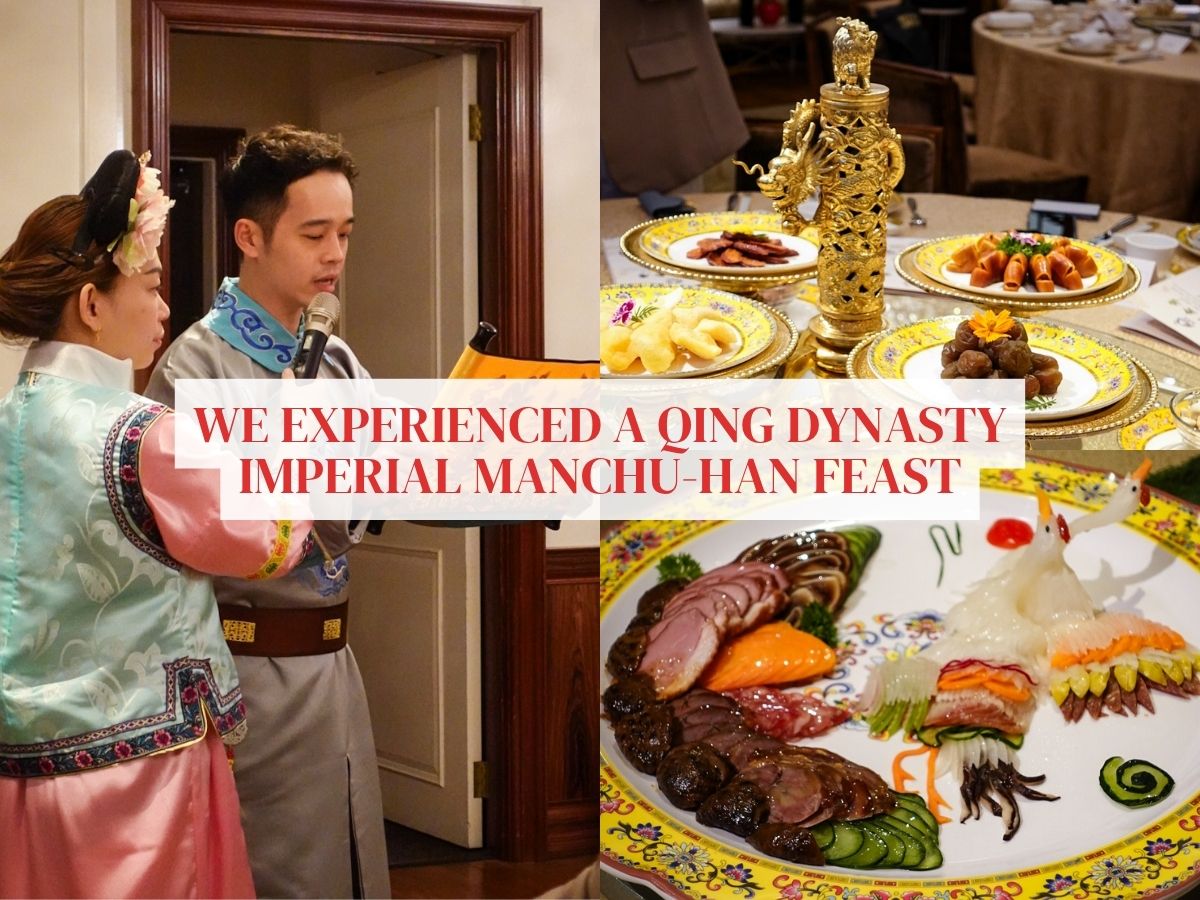 I tried a S$588 imperial Manchu-Han feast in Singapore — here’s how it went