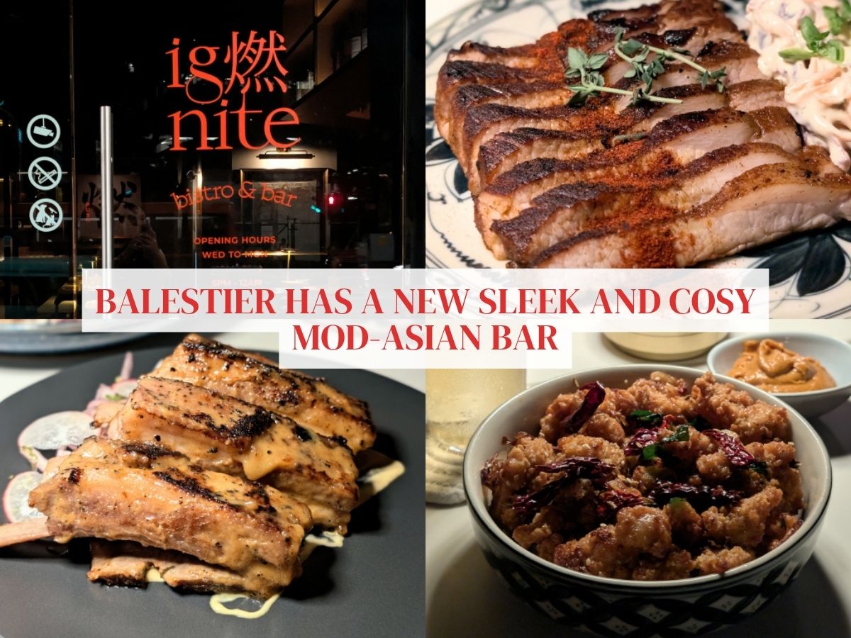 Ignite Bistro & Bar brings jazz-lounge charm and mod-Asian plates to Balestier
