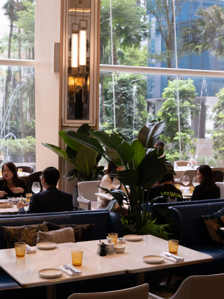 We love a good floor-to-ceiling-windows space. Photo: Angeline Ang/HungryGoWhere sophia st regis