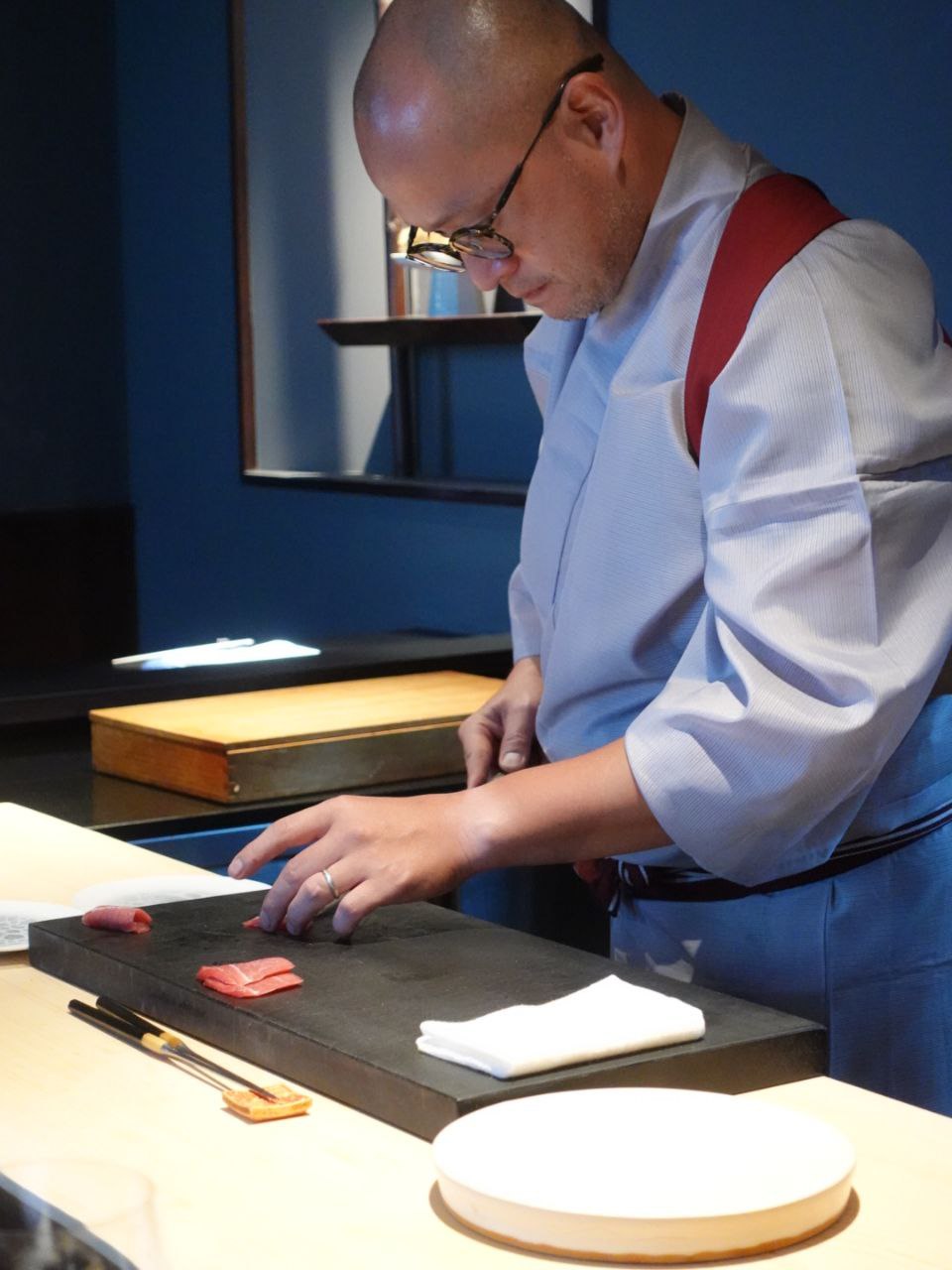 Chef Taro Takayama. Photo: Sarah Chua/HungryGoWhere Kisho Singapore review