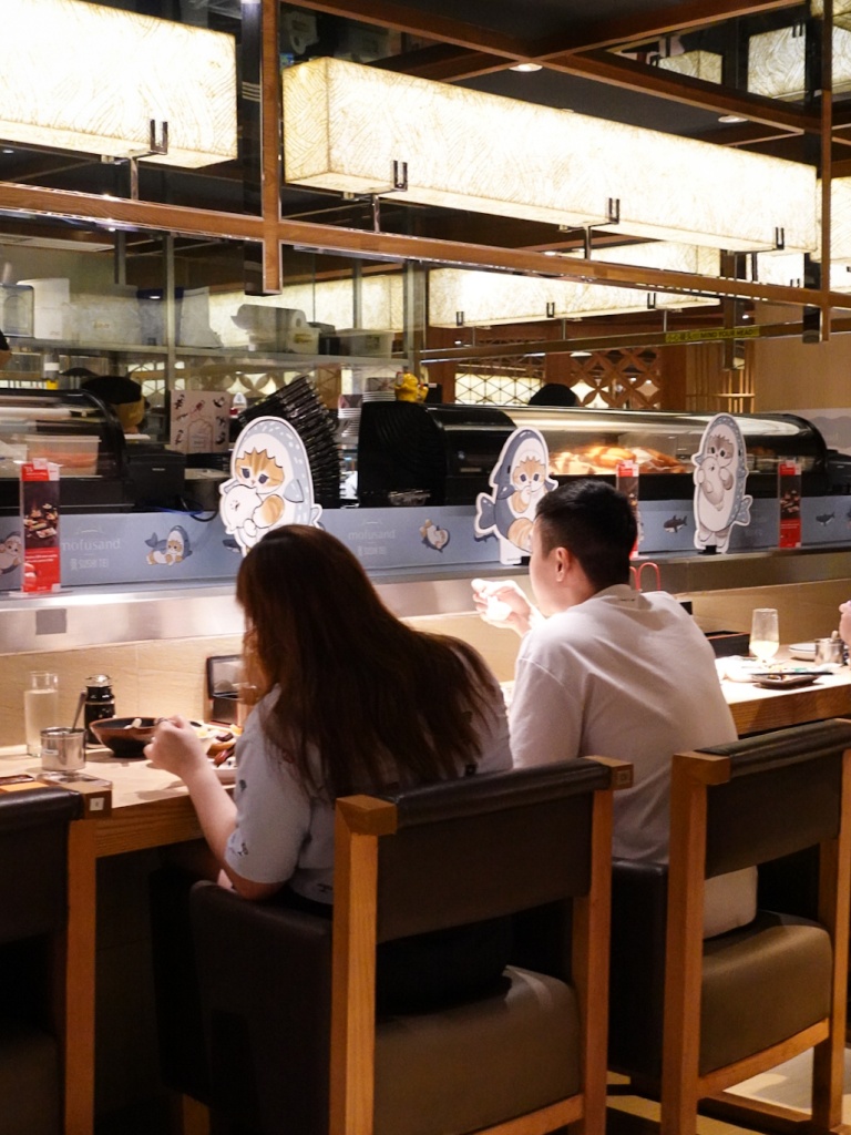 Dine with Mofusand all around you from November 5. Photo: Sarah Chua/HungryGoWhere Sushi Tei Mofusand collab