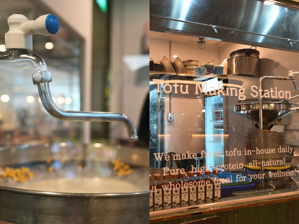 Wonderful Bapsang’s live tofu station. Photo: Abigail Buligan/HungryGoWhere Wonderful Bapsang Suntec City