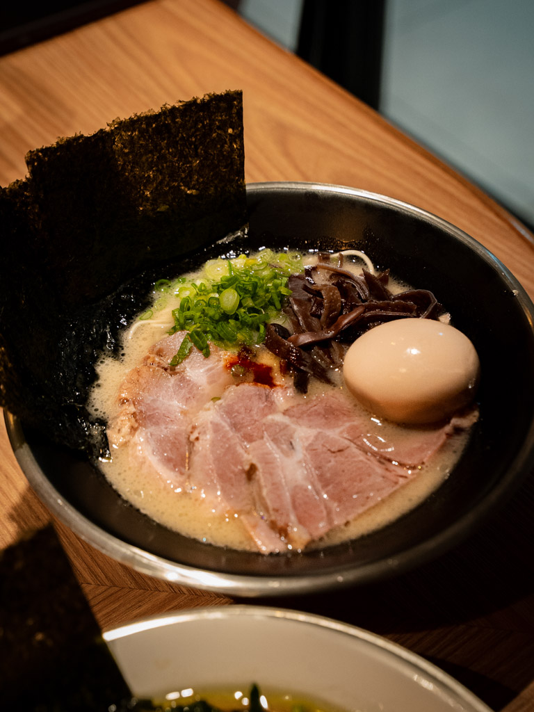 Tonkotsu broth is solid, but pales in comparison. Photo: Evan Mua/HungryGoWhere ramen soshiji