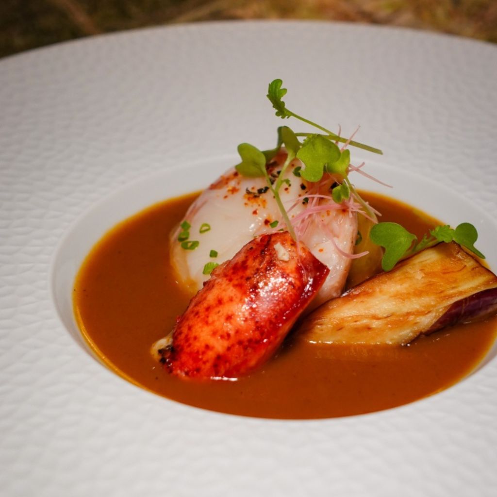 The lobster, tamarind, bunga kantan, and laksa leaf is one of Forage’s seafood mains. Photo: Sarah Chua/HungryGoWhere new openings
