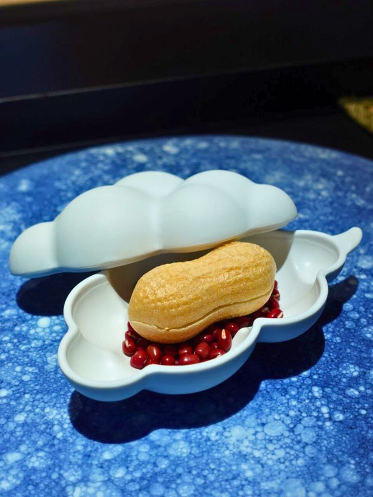 “Peanuts” to start. Photo: Sarah Chua/HungryGoWhere Kisho Singapore review