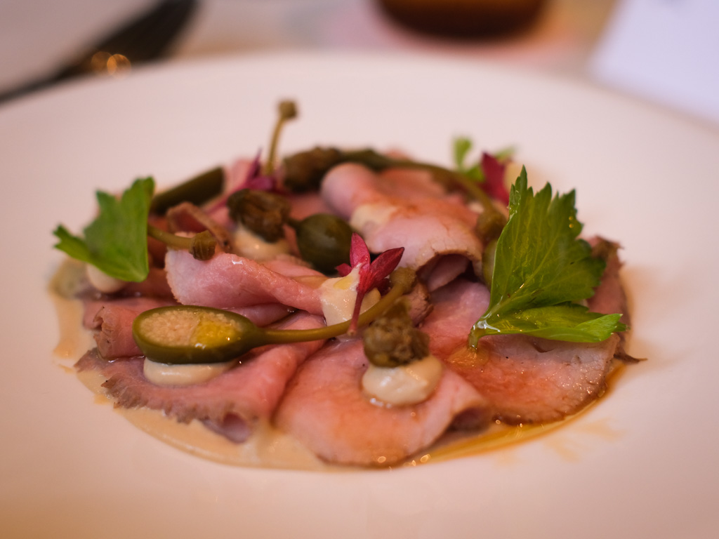 Vitello tonnato. Photo: Angeline Ang/HungryGoWhere sophia st regis