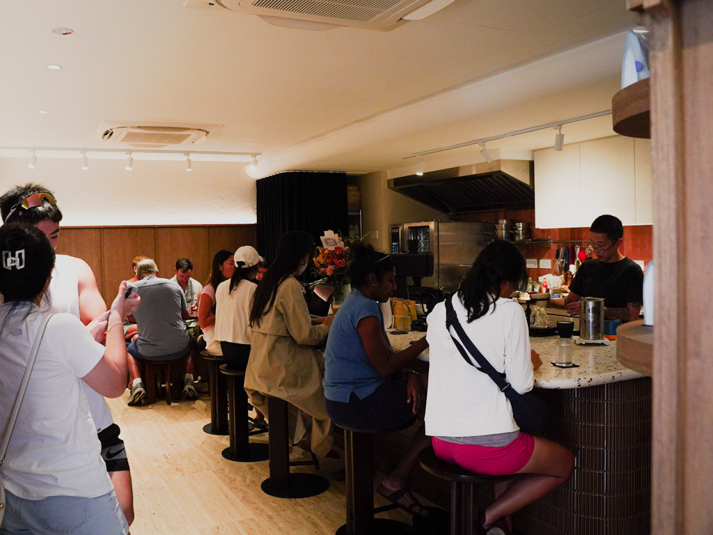 There are a lot more seats available inside now. Photo: Evan Mua/HungryGoWhere maxi coffee bar