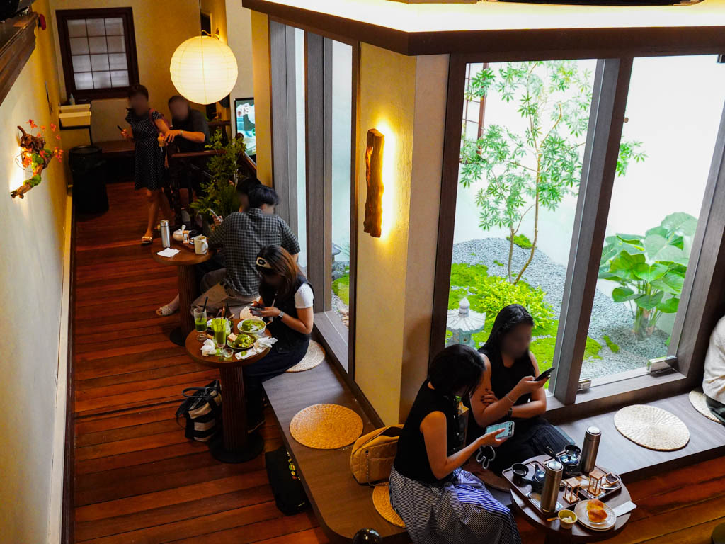 The second floor is a vibe. Photo: Evan Mua/HungryGoWhere tsujiri premium tanjong pagar