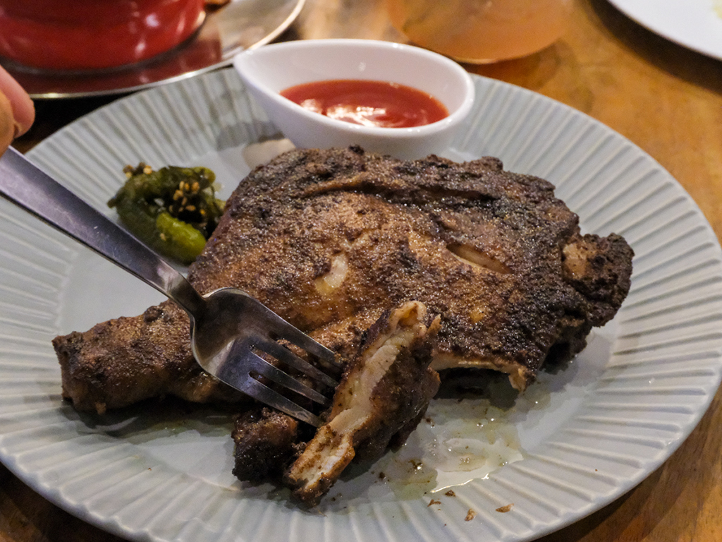A Japanese twist on a Jamaican classic. Photo: Gary Lim/HungryGoWhere Ippudo Beyond