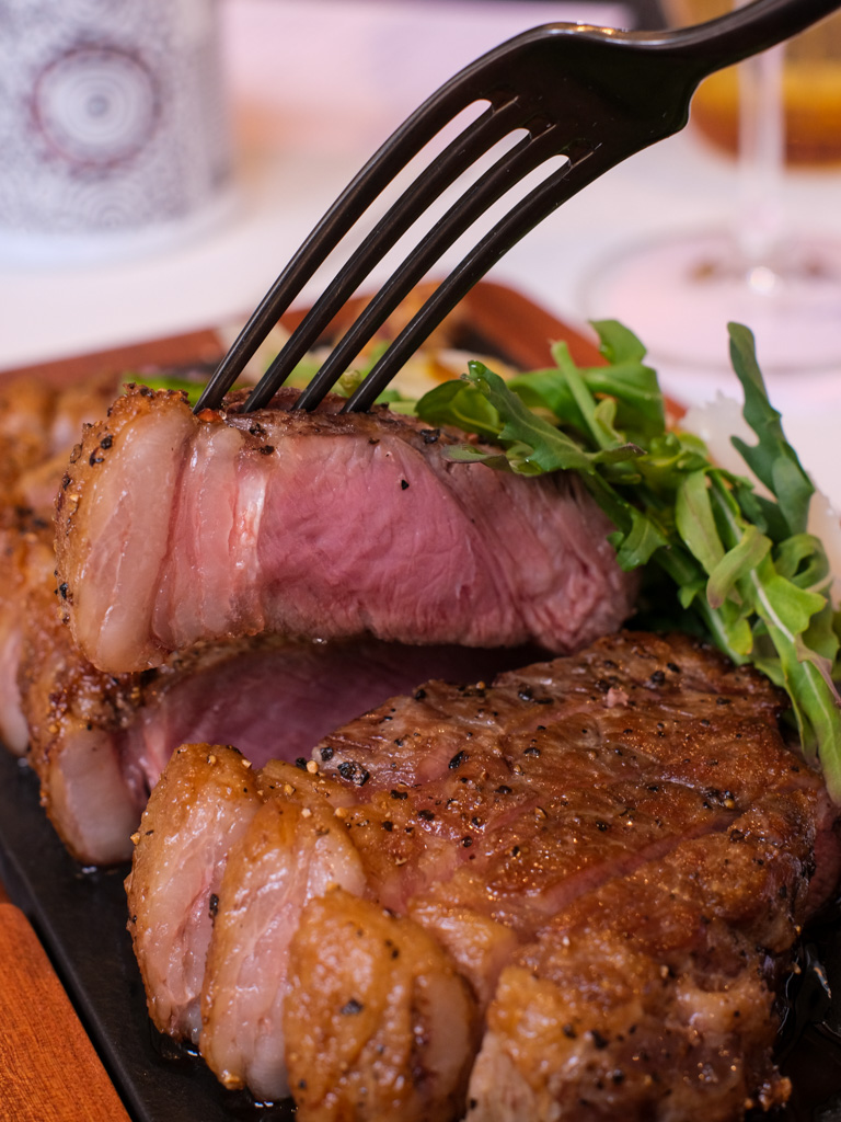 Tagliata di manzo. Photo: Angeline Ang/HungryGoWhere sophia st regis