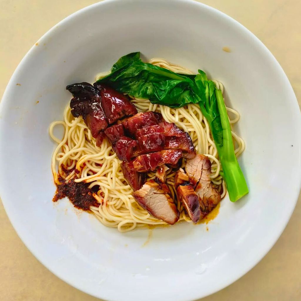 Char siew noodles. Photo: @tamkokseng/Instagram Alexandra Village Food Centre