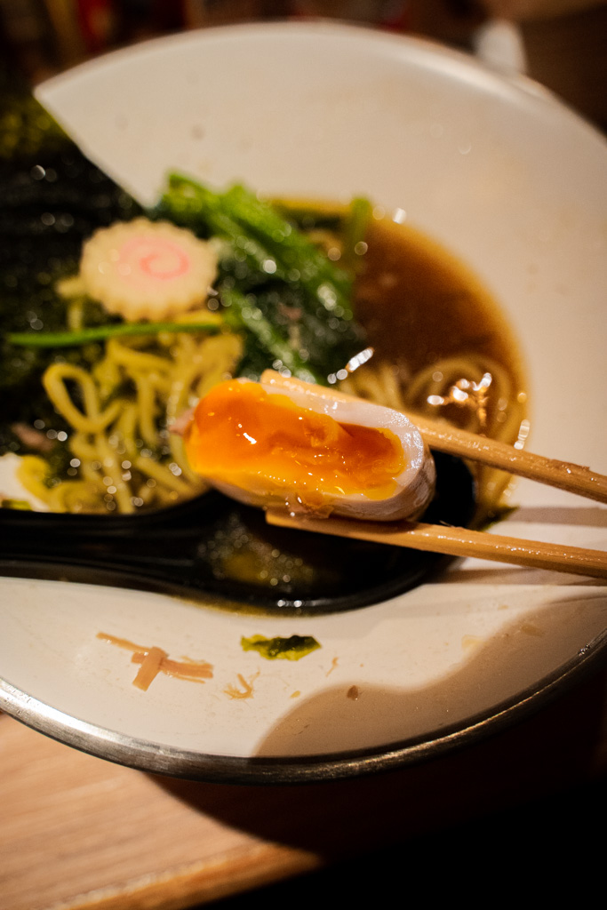 This could be one of the most perfectly made ajitama we’ve had in Singapore. Photo: Evan Mua/HungryGoWhere ramen soshiji