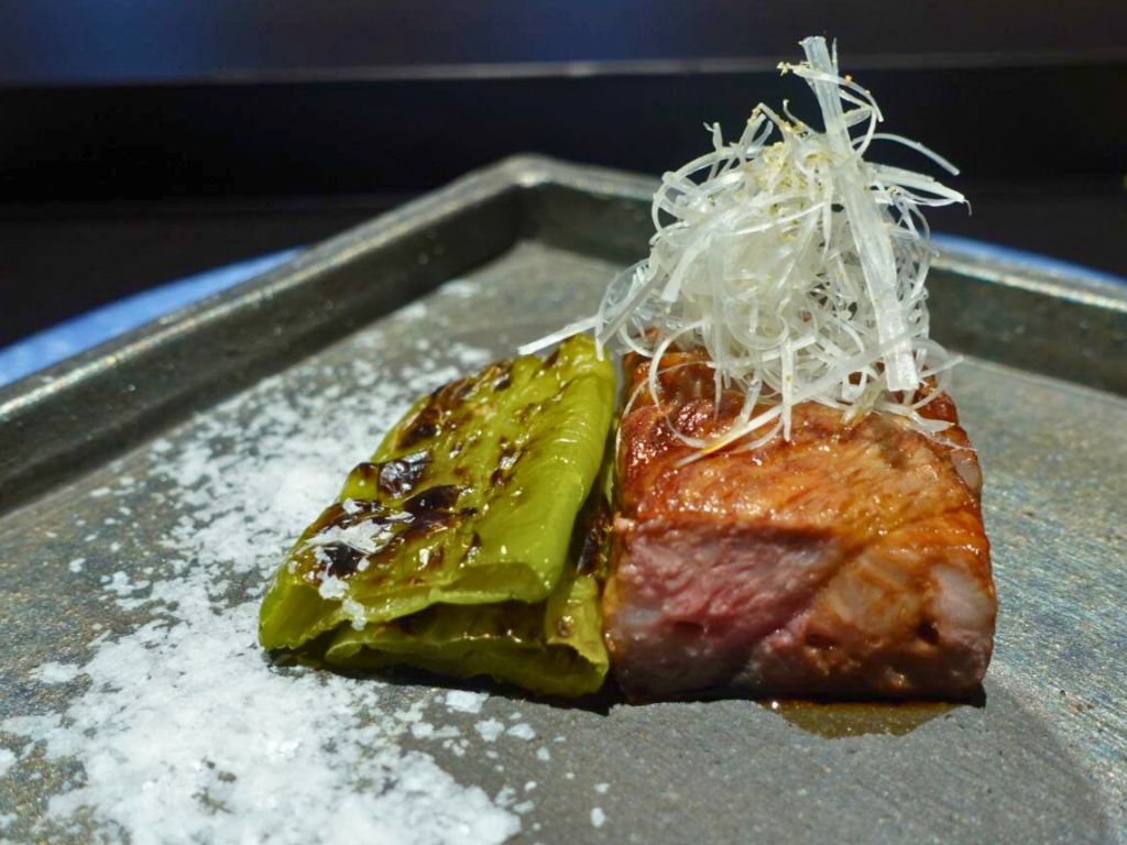 Tottori wagyu dished up. Photo: Sarah Chua/HungryGoWhere Kisho Singapore review