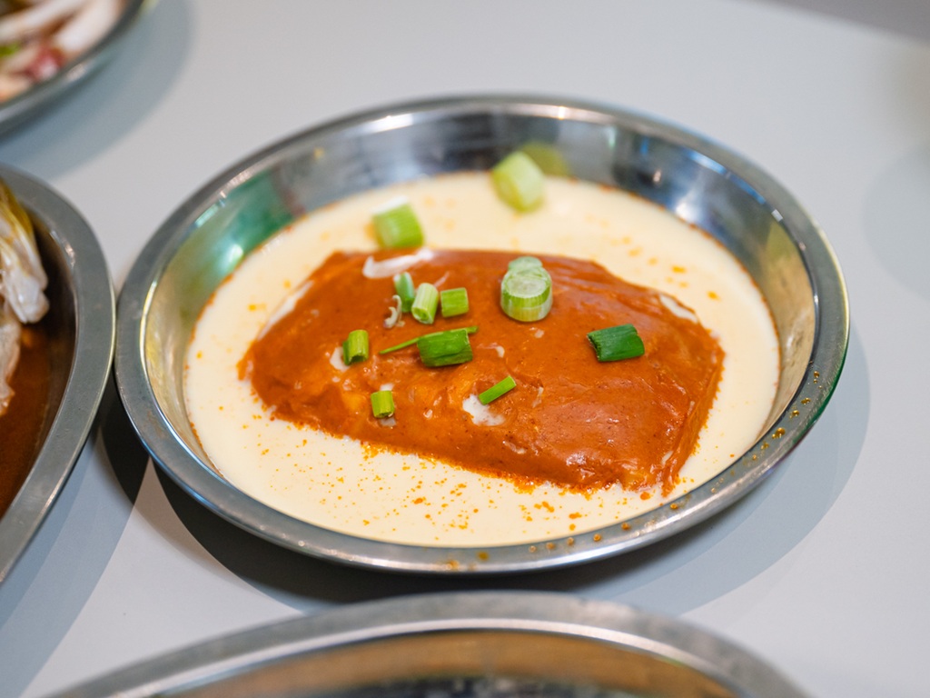 Hee Hee Hee Steam Fish’s otah with egg. Photo: Abdul Rahim Anwar/HungryGoWhere Hee Hee Hee Steamed Fish