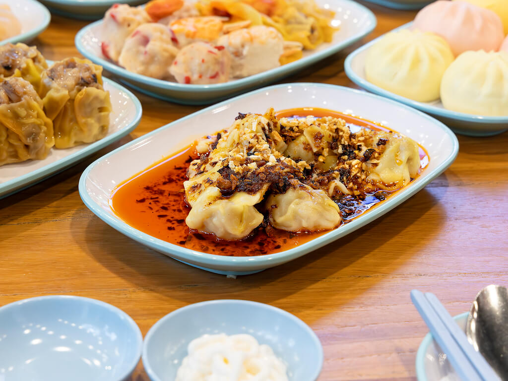 Sze Chuan spicy chilli oil wanton. Photo: Mui Fong/HungryGoWhere warung dimsum