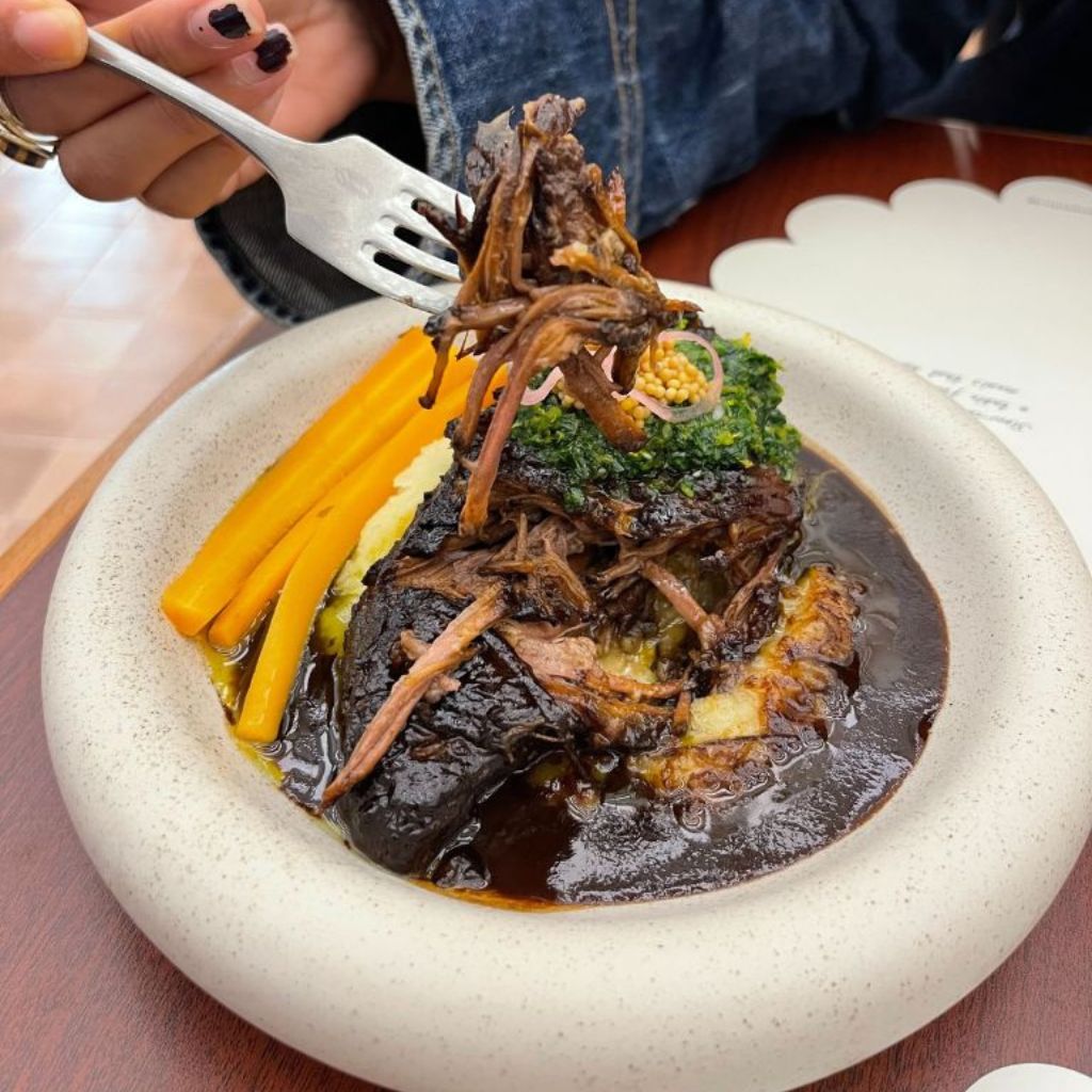 The braised beef short ribs. Photo: Abigail Buligan/HungryGoWhere new openings