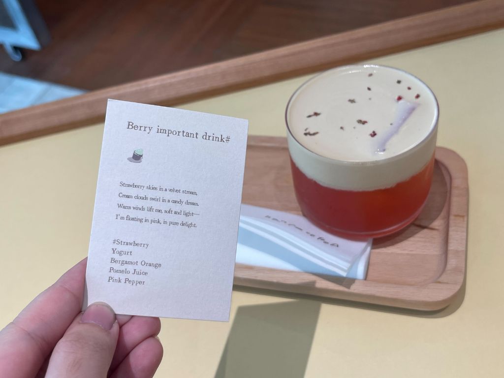 The Berry Important drink is a quirky invention, but we’re so here for it. Photo: Abigail Buligan/HungryGoWhere new openings