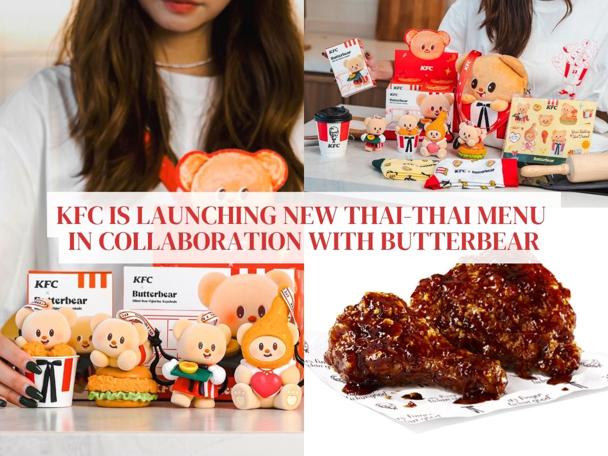 KFC launches limited-edition Butterbear merch, along with new Thai-Thai menu exclusives