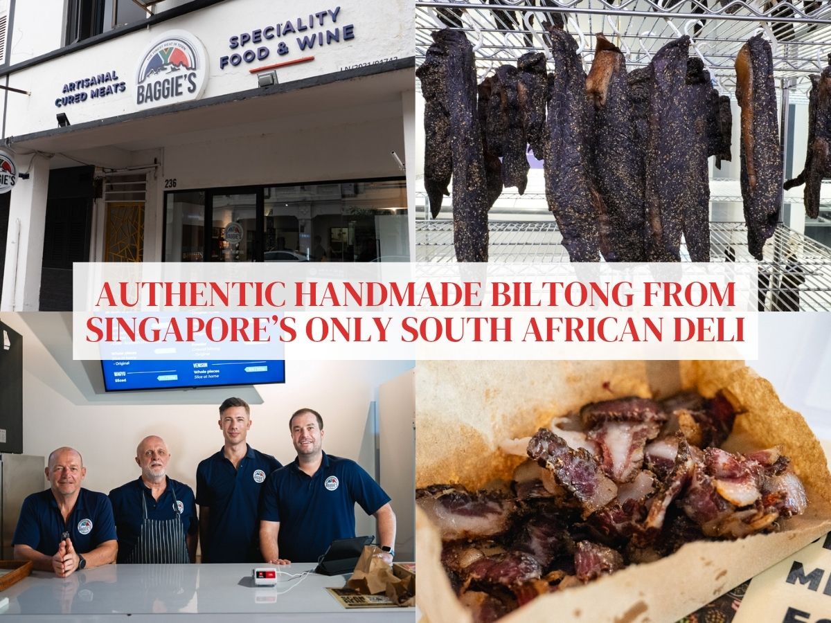 We discovered a South African deli at Joo Chiat selling handmade biltong