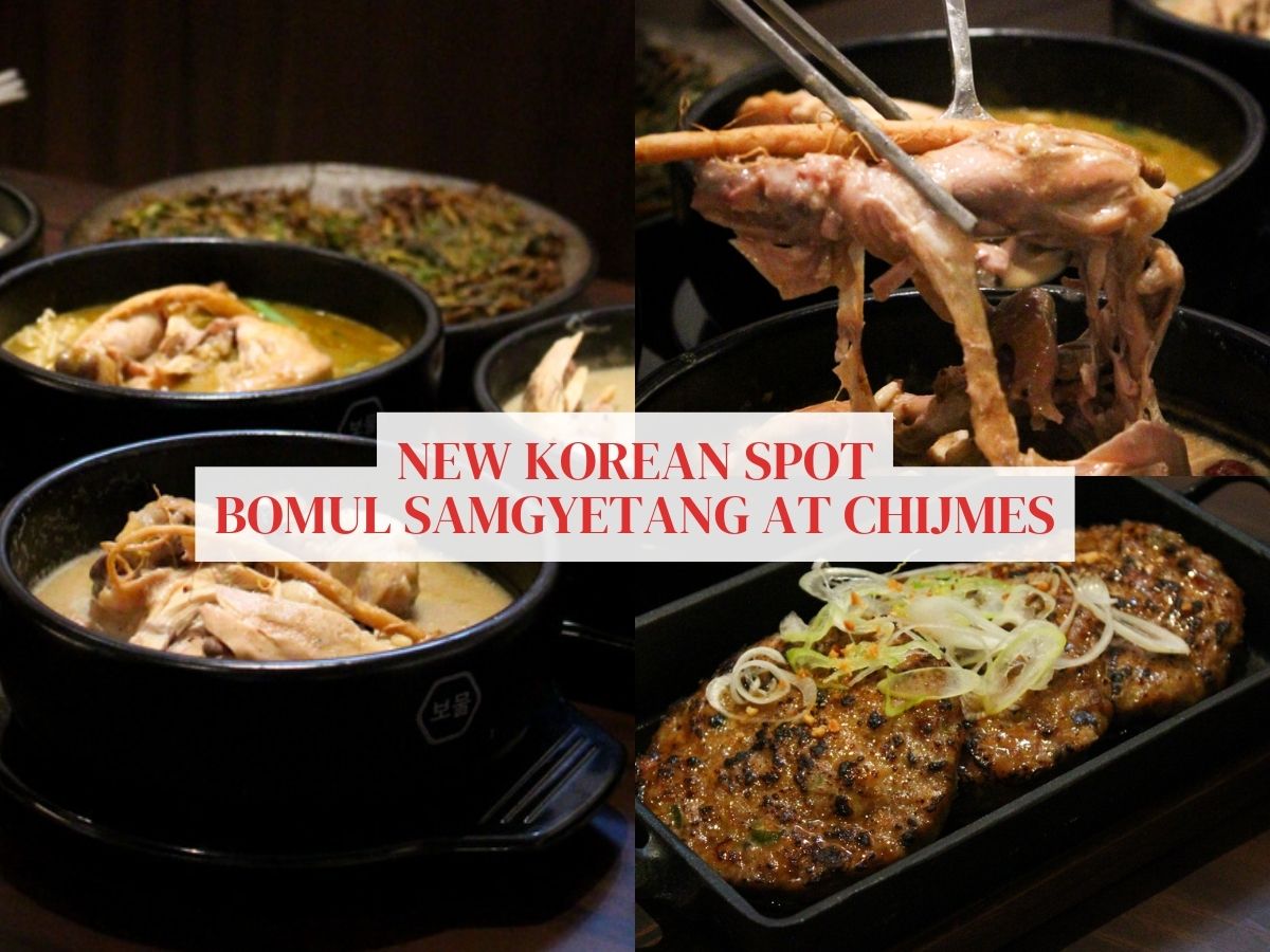 The new Bomul Samgyetang at Chijmes offers 10 different ginseng chicken soups — plus ginseng ice cream