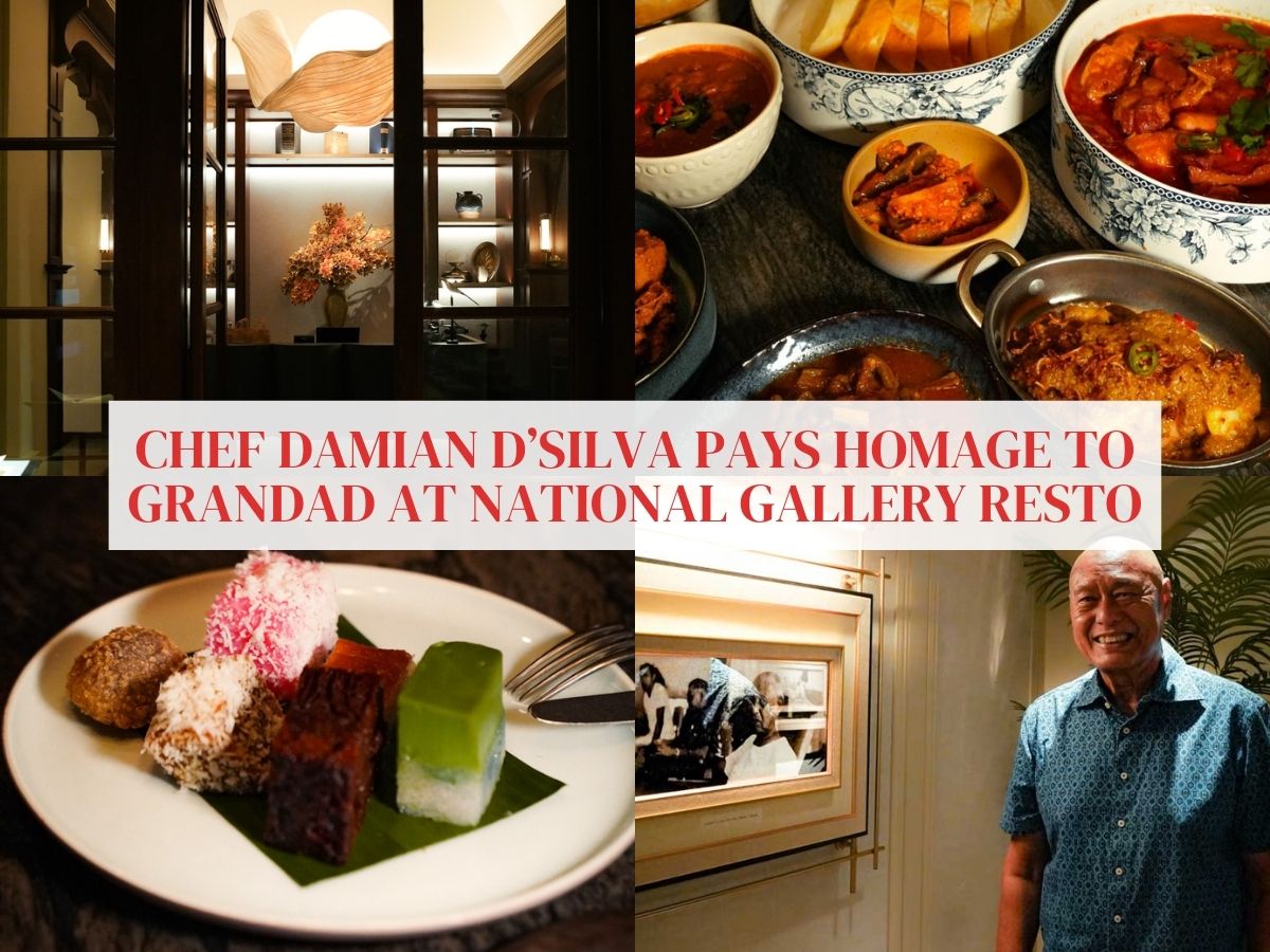 Gilmore & Damian D’Silva: Heartfelt homage to Grandad and heritage flavours at National Gallery