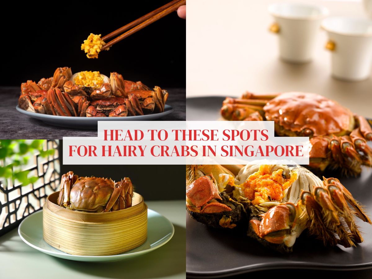 3 places for hairy crabs in Singapore for a sumptuous crustacean feast