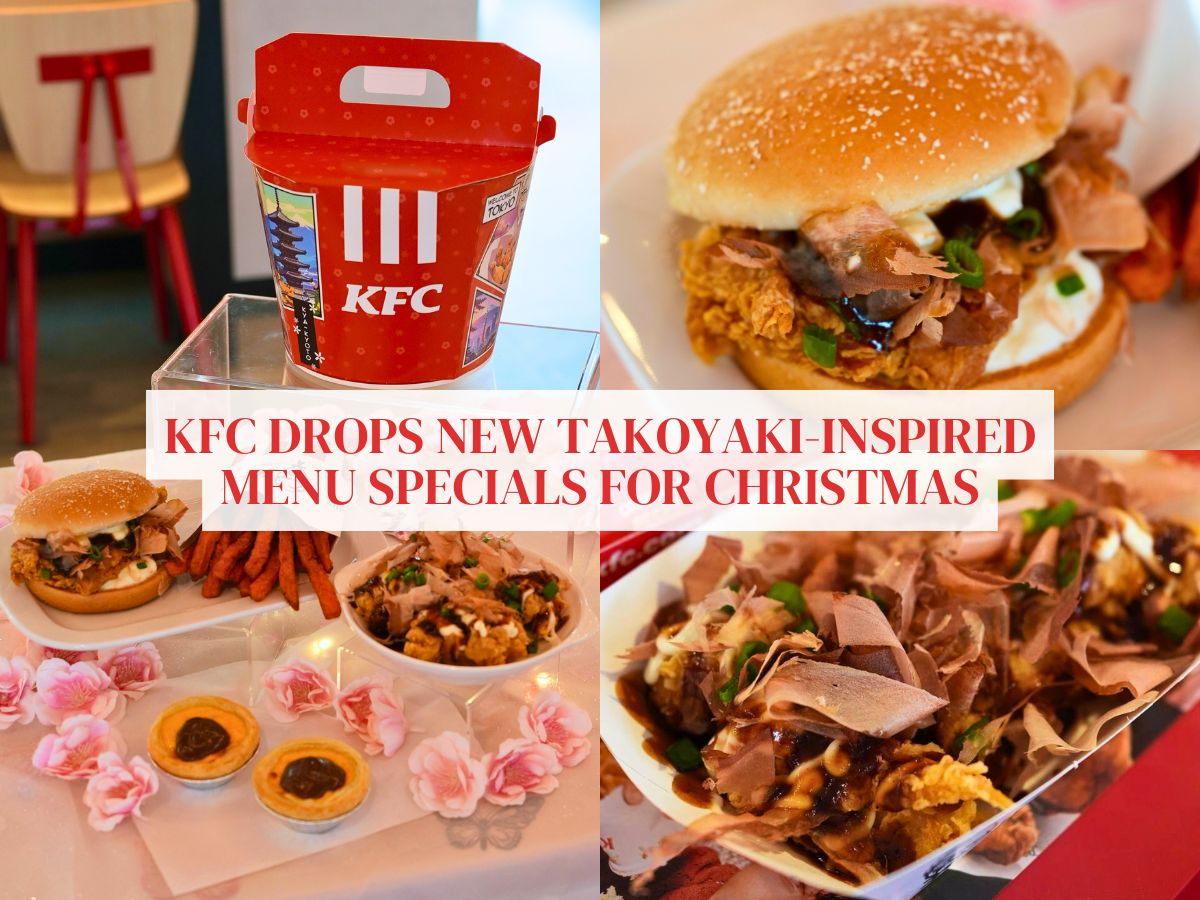 KFC drops new takoyaki-inspired Oiishii Zinger burger and chicken bites for Christmas