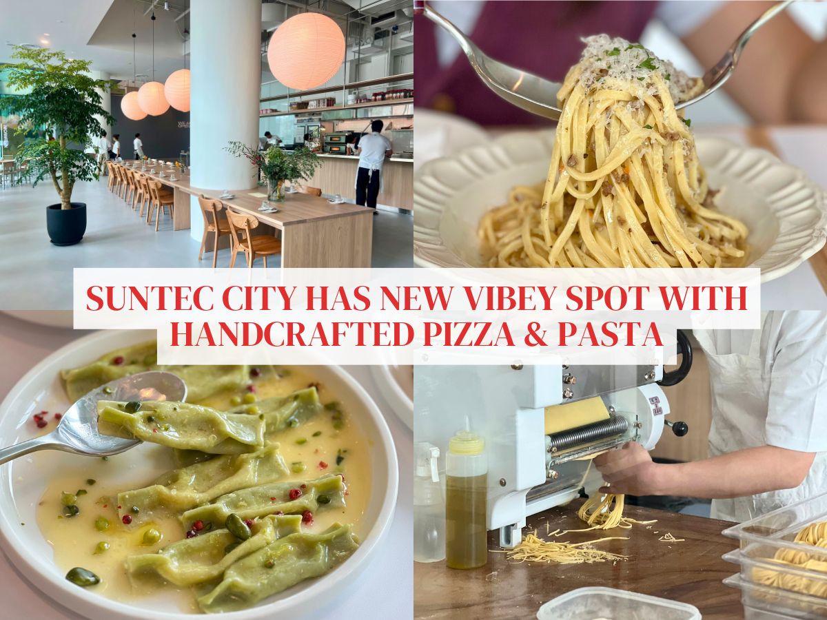 Noci Pasta Bar: Suntec City’s new, stylish spot with Italian pasta & pizza made from scratch