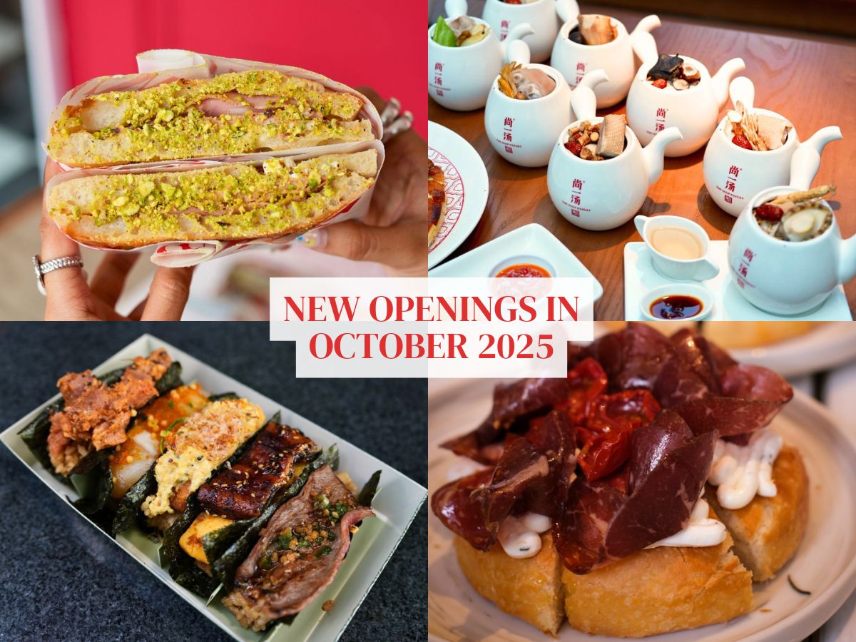 New openings in Singapore: October 2025
