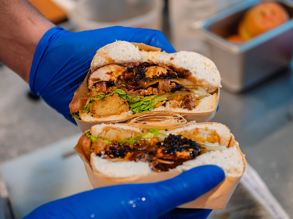 The Portobello Party 2.0. Photo: Abdul Rahim Anwar/HungryGoWhere The Bagel Bunch