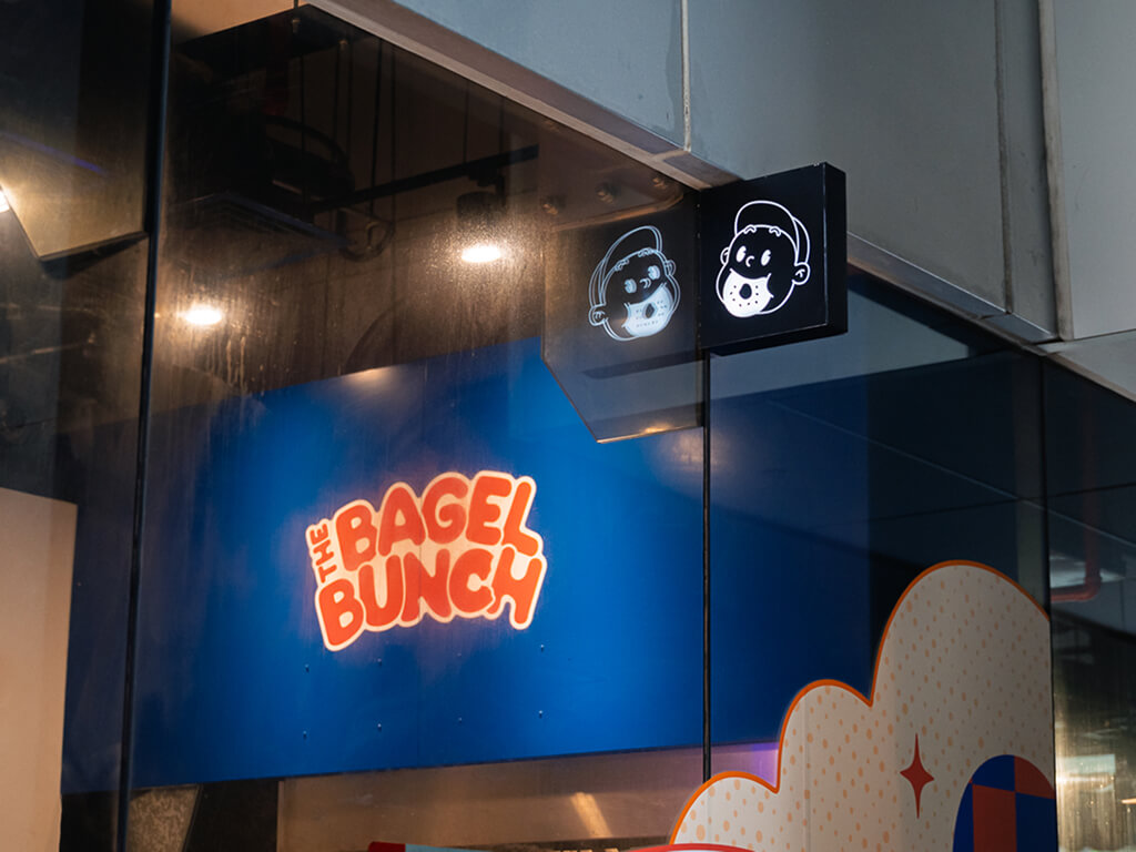 The brick-and-mortar outlet is now situated at Buona Vista. Photo: Abdul Rahim Anwar/HungryGoWhere The Bagel Bunch