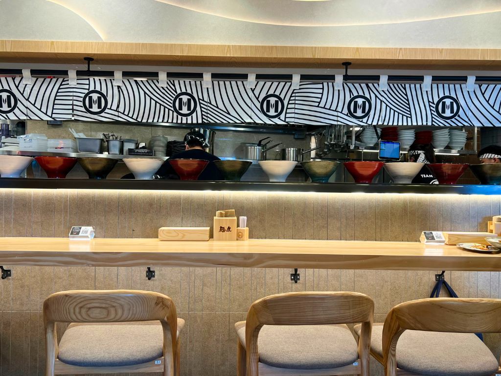 Grab the counter seats if you’re up for some kitchen action. Photo: Shannon Yap/HungryGoWhere Mensho X at Weave