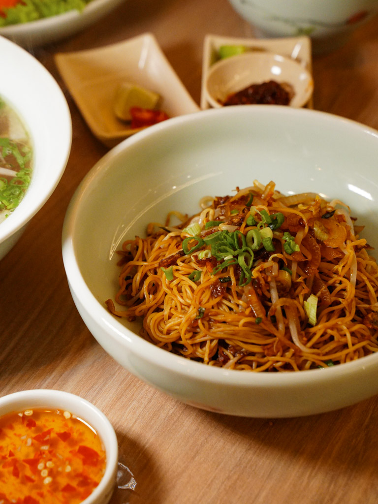 Wantan mee and pho is a vibe. Photo: Evan Mua/HungryGoWhere pho vietz singapore