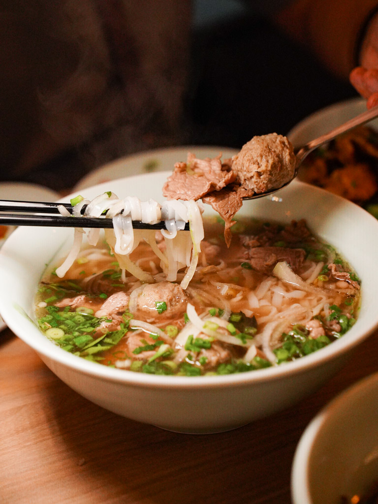 Pho-real hearty. Photo: Evan Mua/HungryGoWhere pho vietz singapore