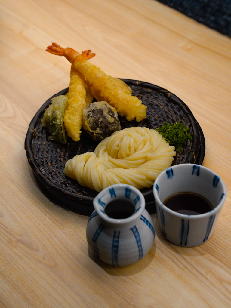 Classic cold udon is great for hotter weather. Photo: Evan Mua/HungryGoWhere udon shin singapore