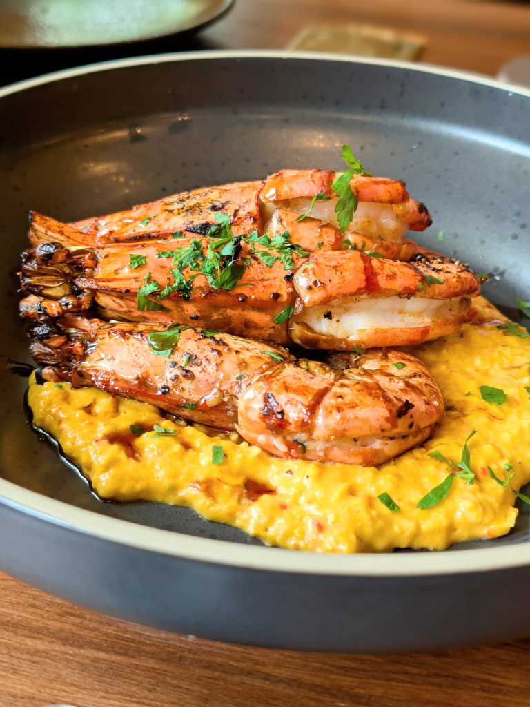 Shrimp & grits. Photo: Zawani Abdul Ghani/HungryGoWhere Moxie weekend brunch menu