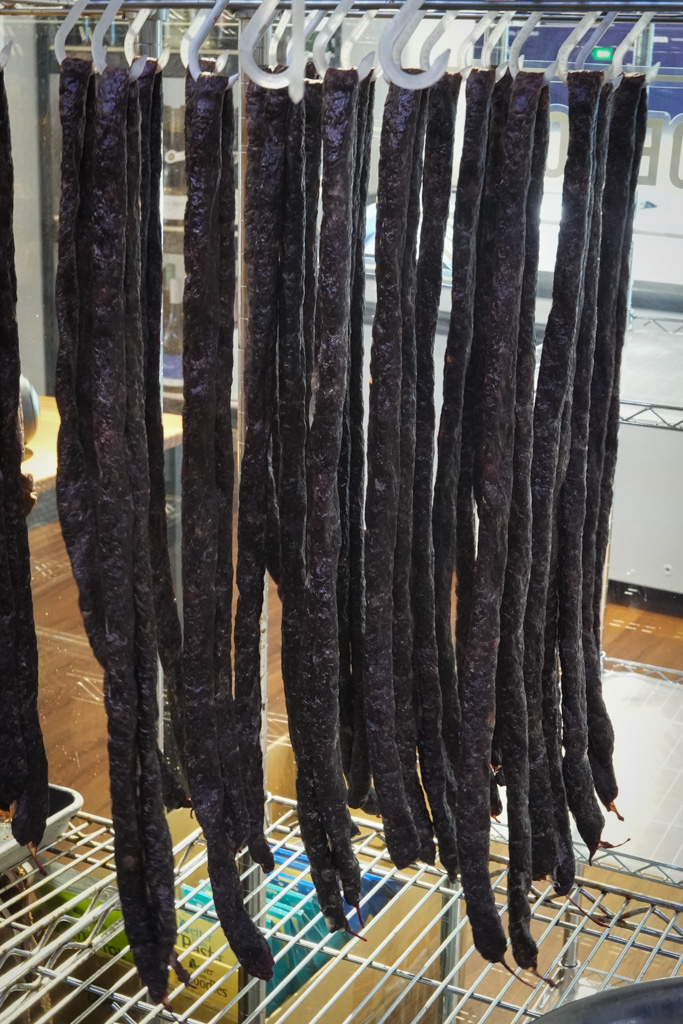 The curing of droewors — South African dried sausage. Photo: Angeline Ang/HungryGoWhere baggies joo chiat