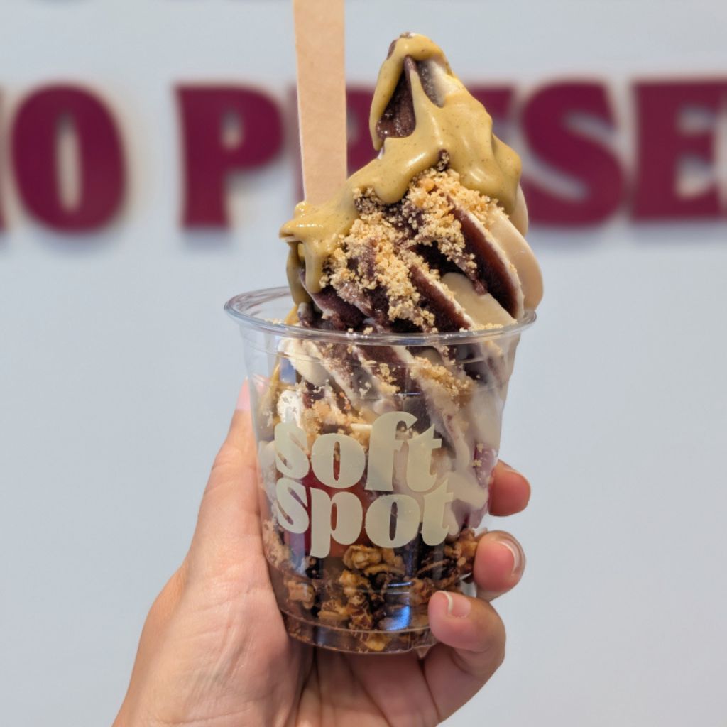 The signature Softspot for Love with pistachio butter sauce. Photo: Zawani Abdul Ghani/HungryGoWhere new openings