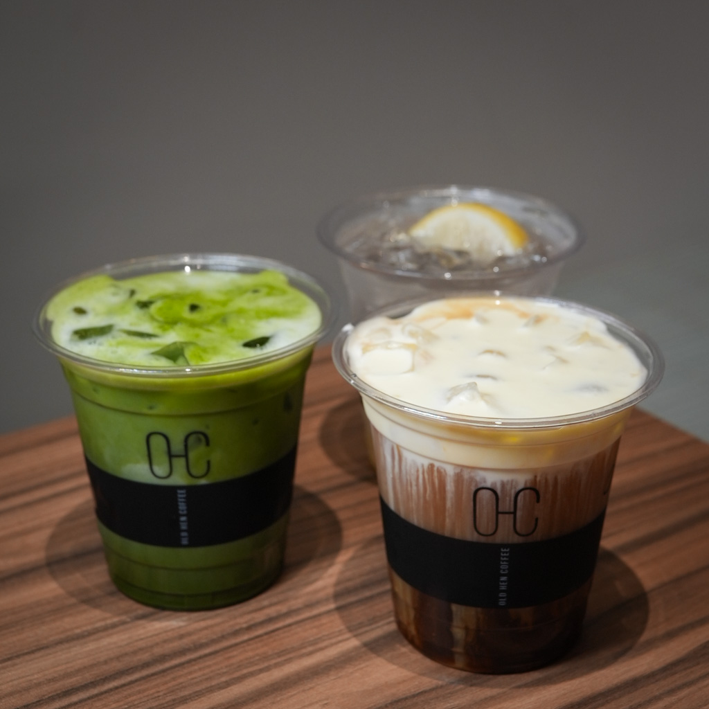 Get a drink from Old Hen Coffee to go with your rosti. Photo: Angeline Ang/HungryGoWhere poonsti nus