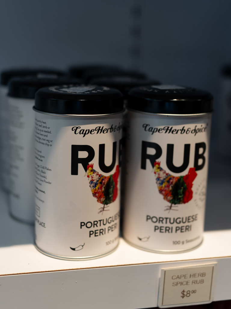 Baggie’s peri-peri seasoning can be found on its shelves. Photo: Angeline Ang/HungryGoWhere baggies joo chiat