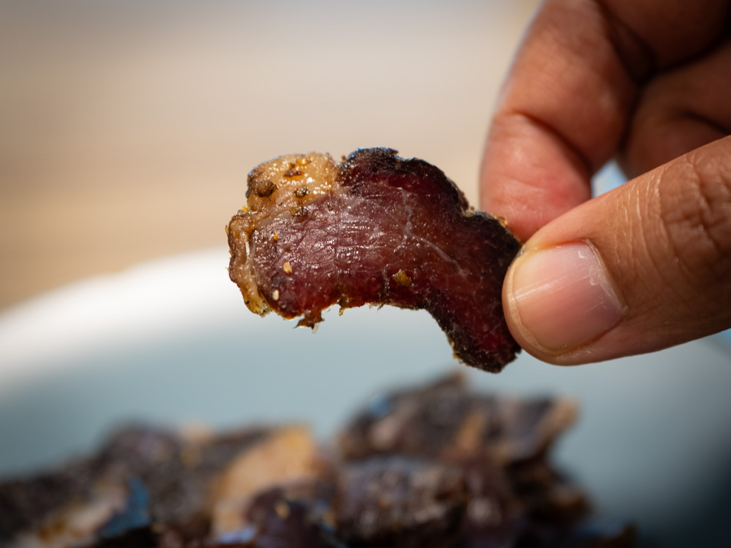 Wagyu biltong. Photo: Angeline Ang/HungryGoWhere baggies joo chiat