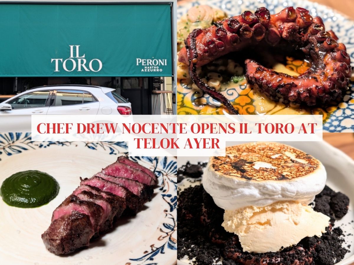 Il Toro Woodfire Grill reignites chef Drew Nocente’s passion for fire and flavour in Telok Ayer