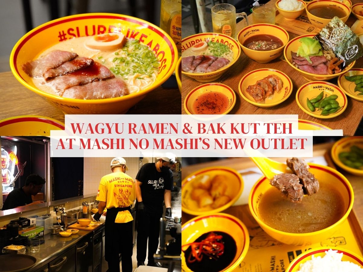 A5 wagyu ramen and bak kut teh in the CBD: Mashi no Mashi has moved to Pickering Street