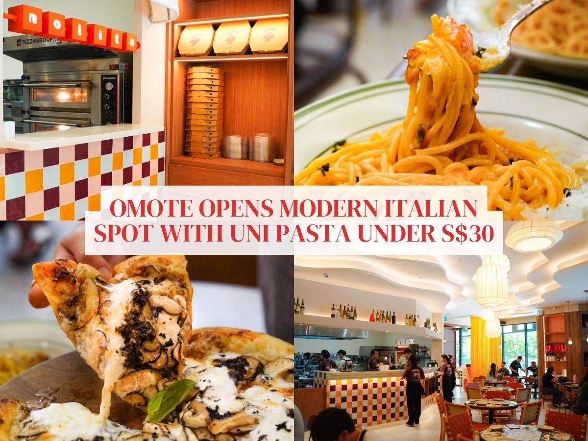Omote opens Nolita, a modern Italian restaurant in Lentor with pasta under S$30 — some include lobster!