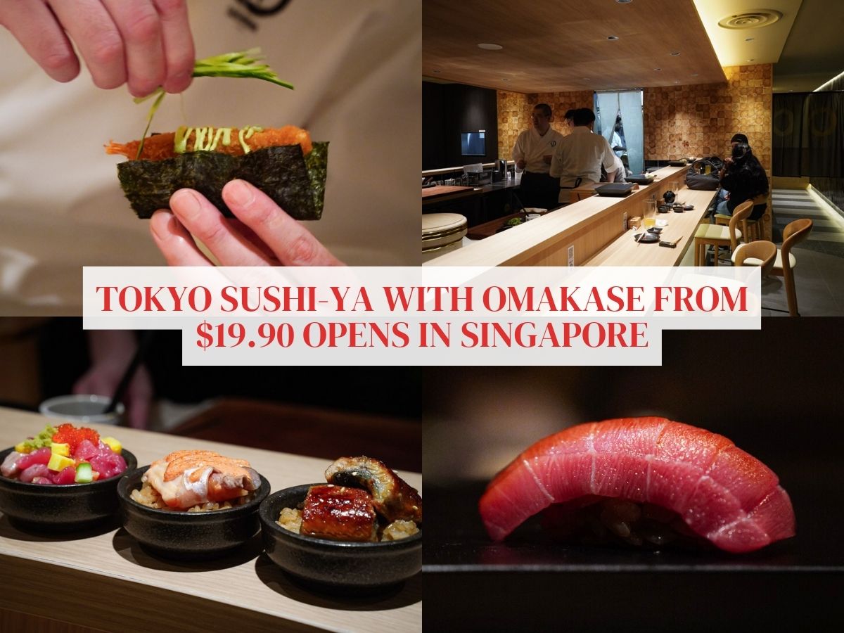 Tokyo restaurant Sushidan opens in Singapore with super-value omakase sets from S$19.90