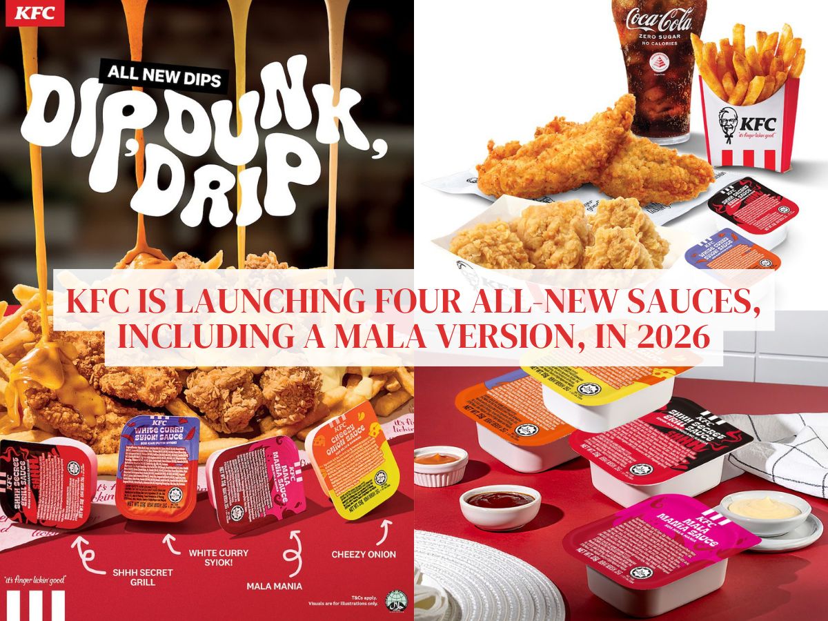 KFC is launching four all-new dipping sauces, alongside new sharing bundles, from Jan 2, 2026