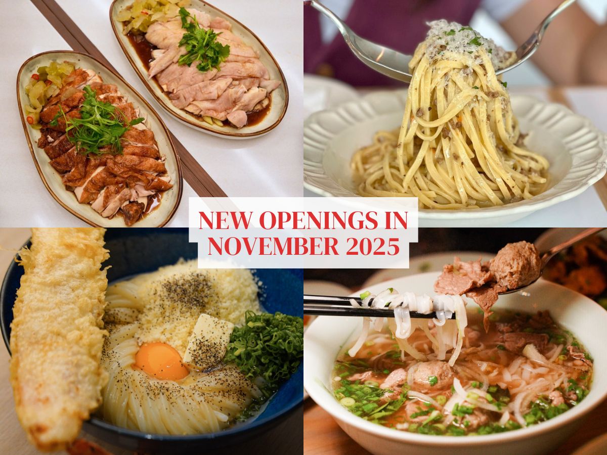 New openings in Singapore: November 2025