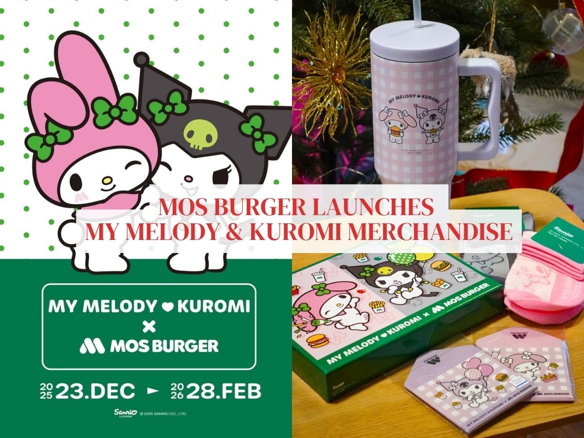 Mos Burger Singapore launches My Melody & Kuromi merch collection
